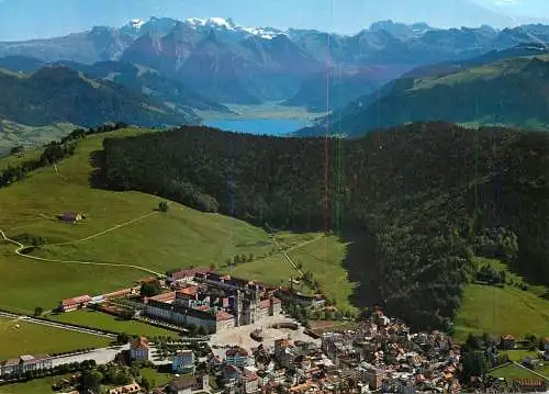 Switzerland Ensiedeln vue panoramique