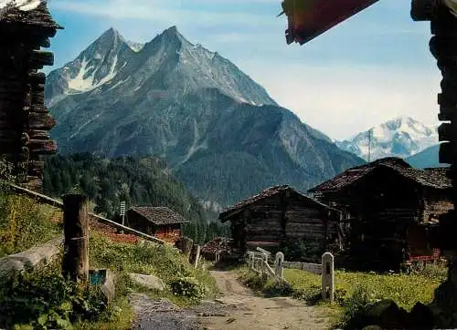 Switzerland La Sage Val d'Herens paysage de montagne