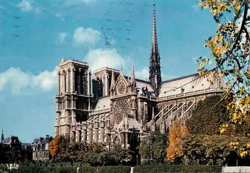France Paris Catedrale Notre Dame