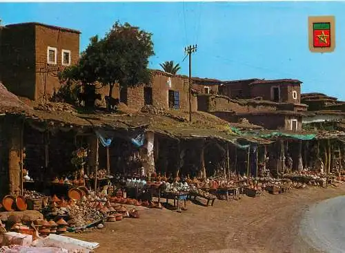 Morocco Marrakech Valley of Ourika artisan work
