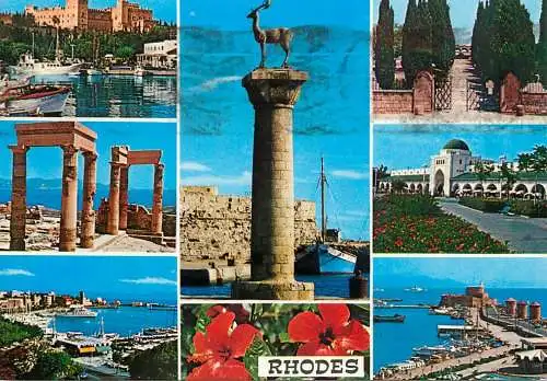 Greece Rhodes multi view