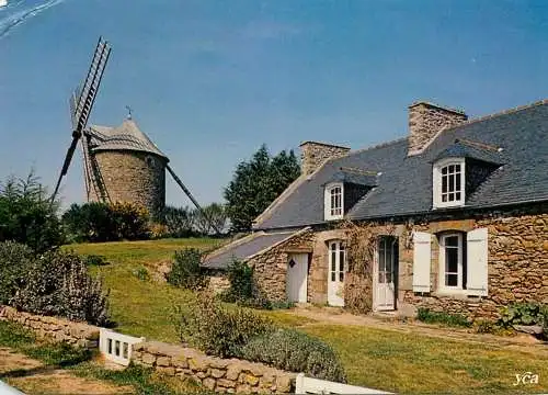 France Lancieux  - vieux moulin de Buglais & la maison du meunier