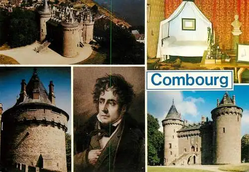 France Combourg multi view & portrait de Chateaubriand par Giraudet