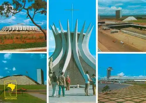 Brazil Sao Paulo multi view