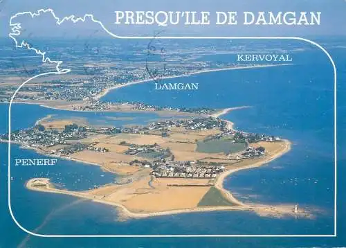 France Damgan vue aerienne