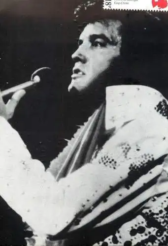 Music and musicians postcard Elvis Presley