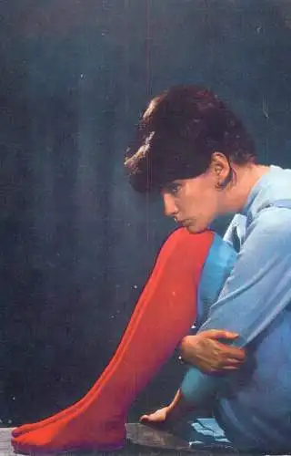 Film postcard actors Irina Petrescu