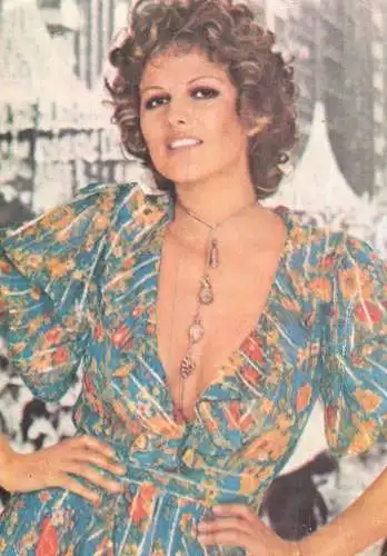 Film postcard actors Claudia Cardinale