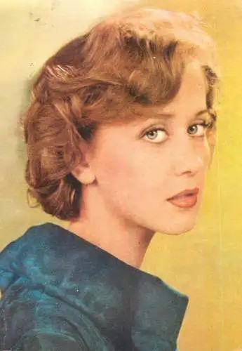 Film postcard actors Eszenyi Eniko