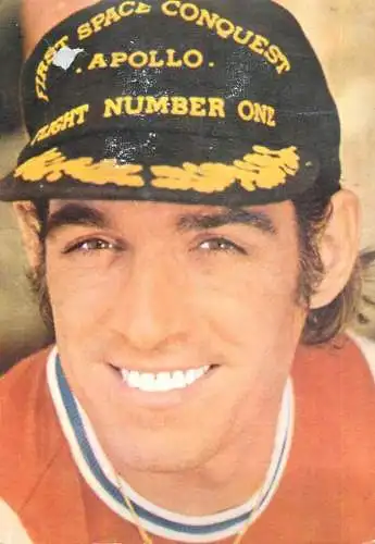 Film postcard actors Fabio Testi