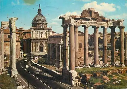 Italy Rome roman forum