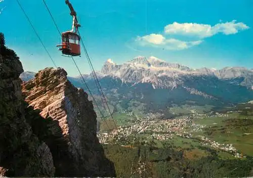 Italy Dolomiti Cortina funivia cortina teleferique