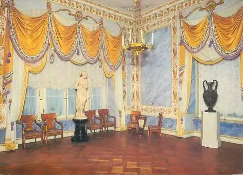Russia Pavlovsk palace Saint Petersburg corner drawing room