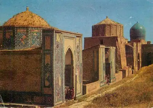 Turkmenistan Ashgabat moskue and mausoleum