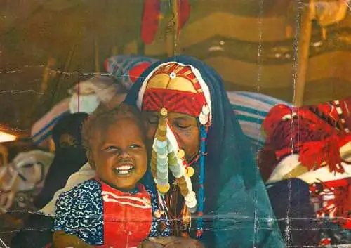 Ethnic postcard a beduin girl