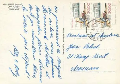 Portugal Lisboa Torre de Belem