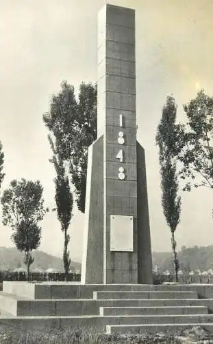 Romania Blaj monumentul de pe Campia Libertatii