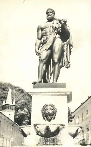 Romania Baile Herculane statuia lui Hercule