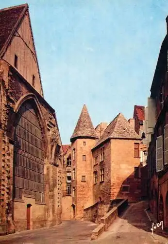 France En Perigord Sarlat (Dordogne) Rue Margnanat Hotel Chassaing architecture typique