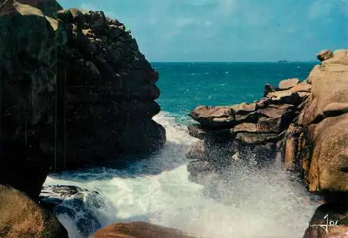 France Tregastel effet de vague