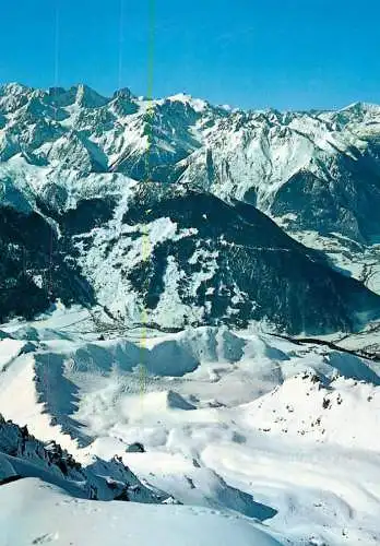 Switzerland Verbier Combe de Medran champs de ski