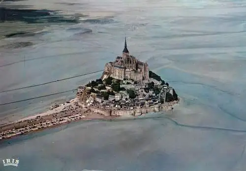 France Mont St-Michel vue aerienne
