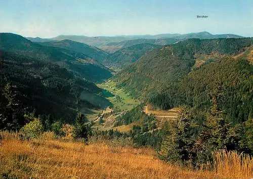 Germany Belchen Feldberg/Schwarzwald Blick ins Wiesental