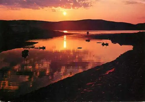 Norway Repvag midnight view