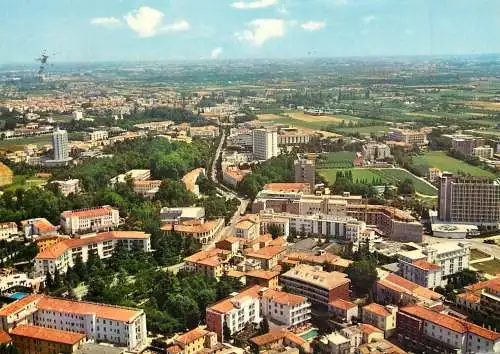 Italy Abano Terme (Padova) veduta panoramica
