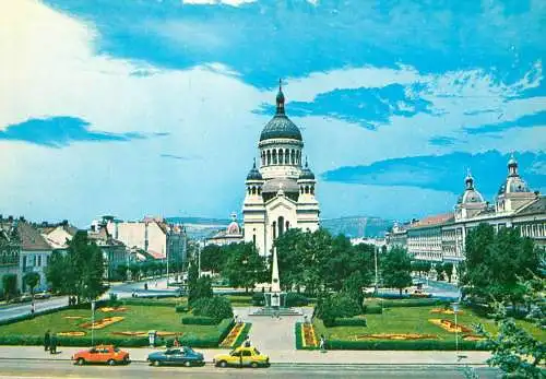 Romania vedere din Cluj-Napoca Catedrala Ortodoxa