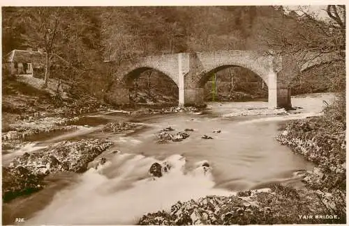 Scotland Yair bridge over river Tweed