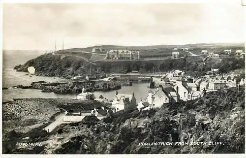 Scotland Portpatrick from south cliff