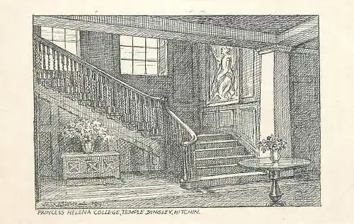 England Hitchin Temple Dinsley Helena College