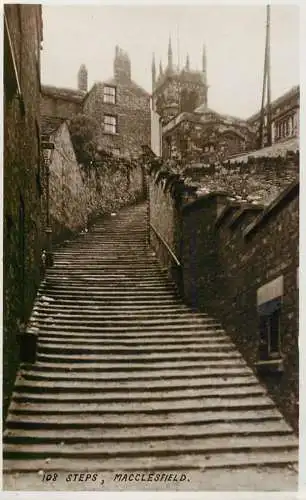 England Macclesfield - steps