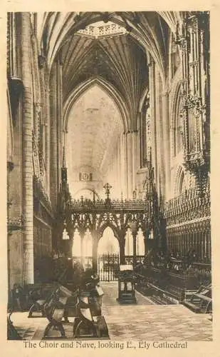 England Ely Cathedral - Choir & Nave