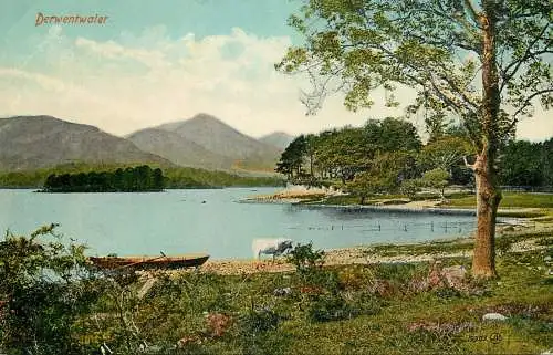 England Derwentwater Lake District