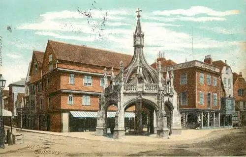 England Salisbury City Cross
