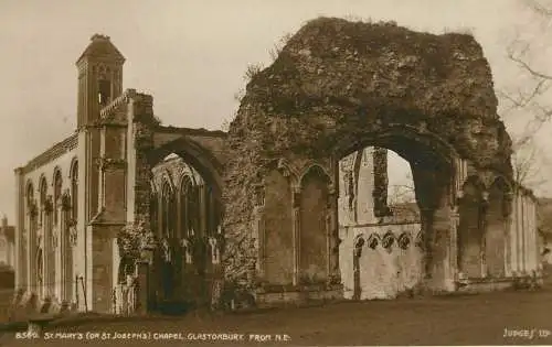 England Glastonbury St Mary's/St Joseph's Chapel from northeast