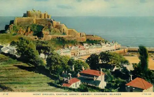 Channel Islands Jersey Gorey Mont Orgueil Castle