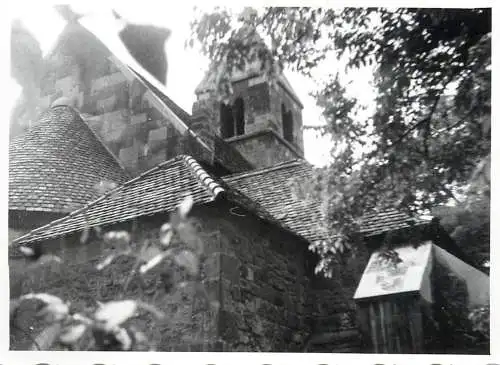 Romania architecture photo 9 x 12 cm cathedral castle roof