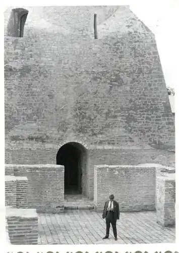 Romania architecture photo 9 x 12 cm facade tower castle