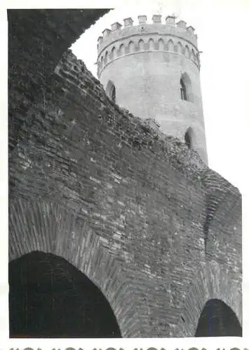 Romania architecture photo 9 x 12 cm facade tower castle