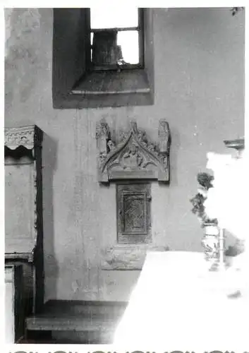 Romania architecture photo 9 x 12 cm facade and bass relief