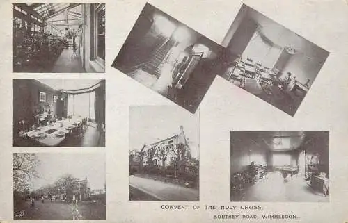 England Wimbledon Southey Road Convent of the Holy Cross multi view