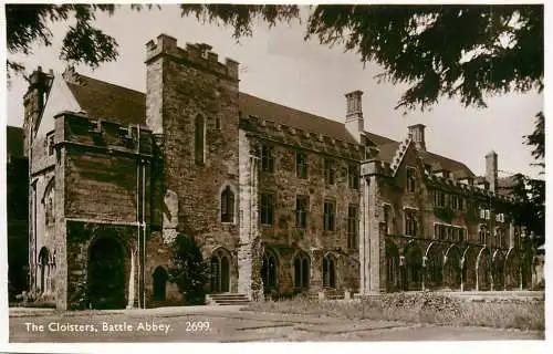 England Battle Abbey (near Hastings) - the Cloisters