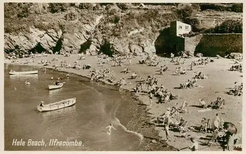 England Ilfracombe Hele Beach