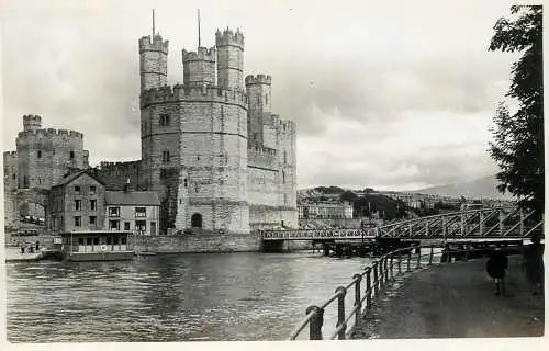 Wales Caernarvon Castle