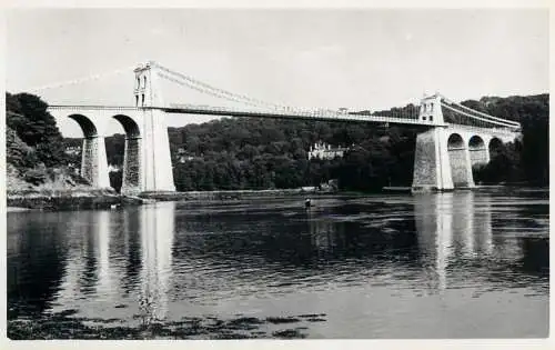 Wales Menai Straits Suspension Bridge