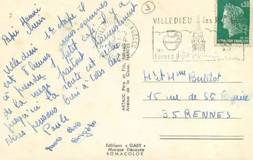cpsm France Villedieu les Poeles différents aspects