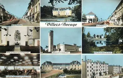 cpsm France Villiers-Bocage multi view
